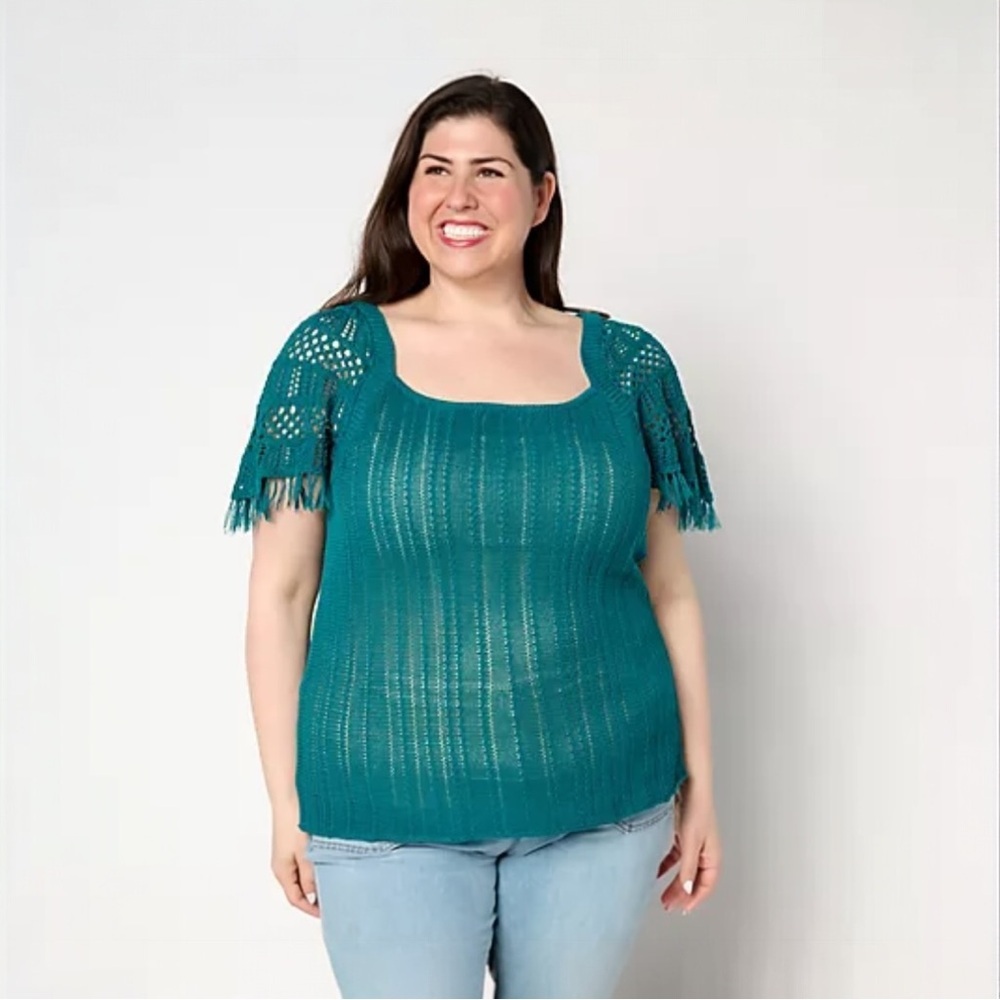Attitudes by Renee Crochet Capelet‎ Top